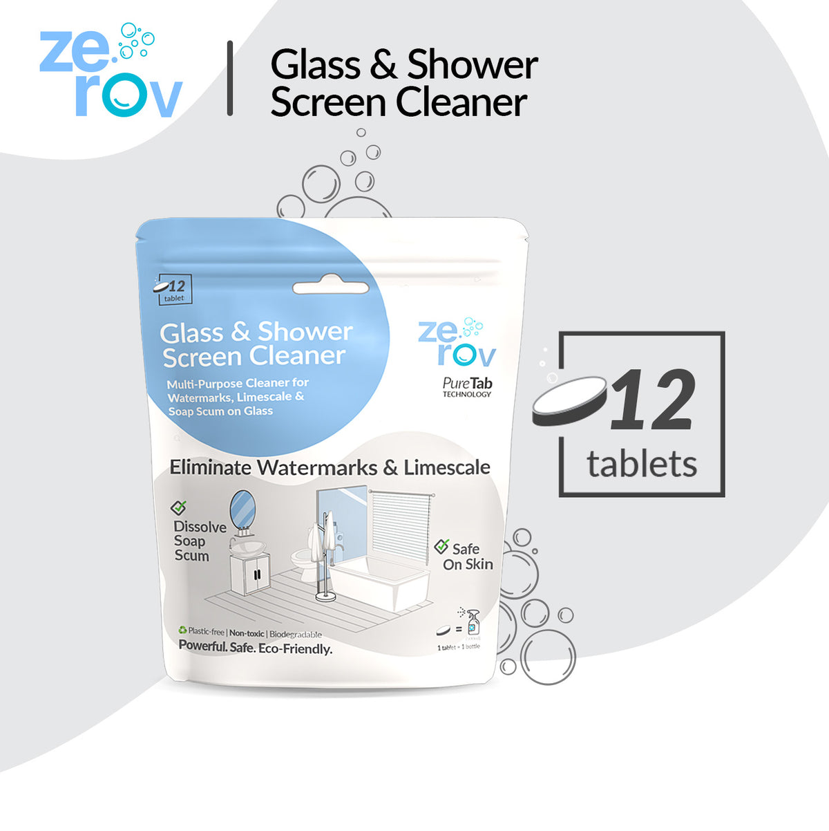 Zerov Glass & Shower Screen Cleaner