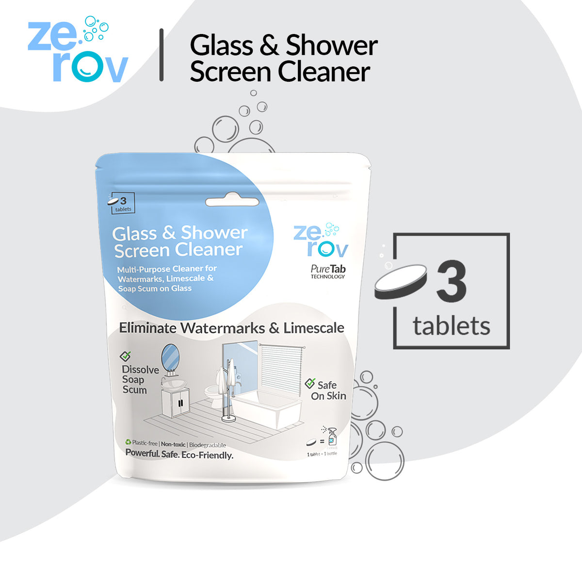 Zerov Glass & Shower Screen Cleaner