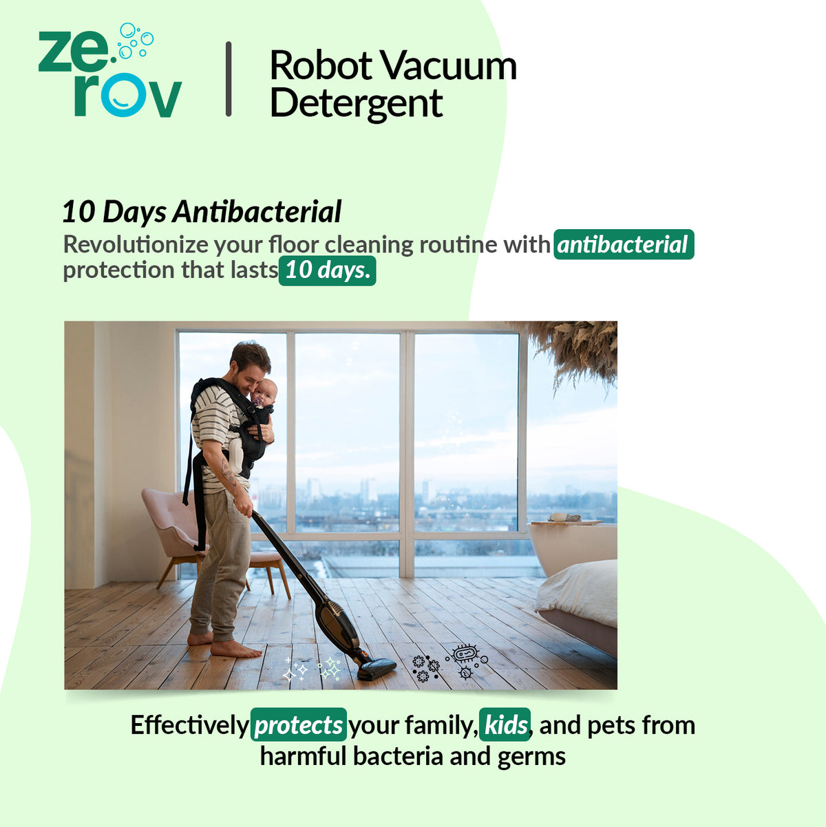 Zerov Robot Vacuum Detergent