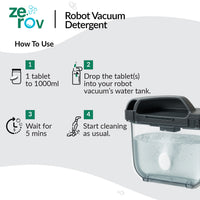 Zerov Robot Vacuum Detergent