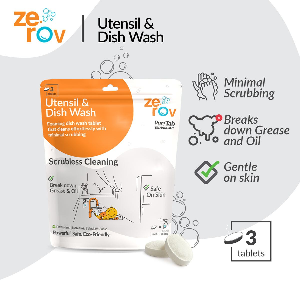 Zerov Utensil & Dish Wash