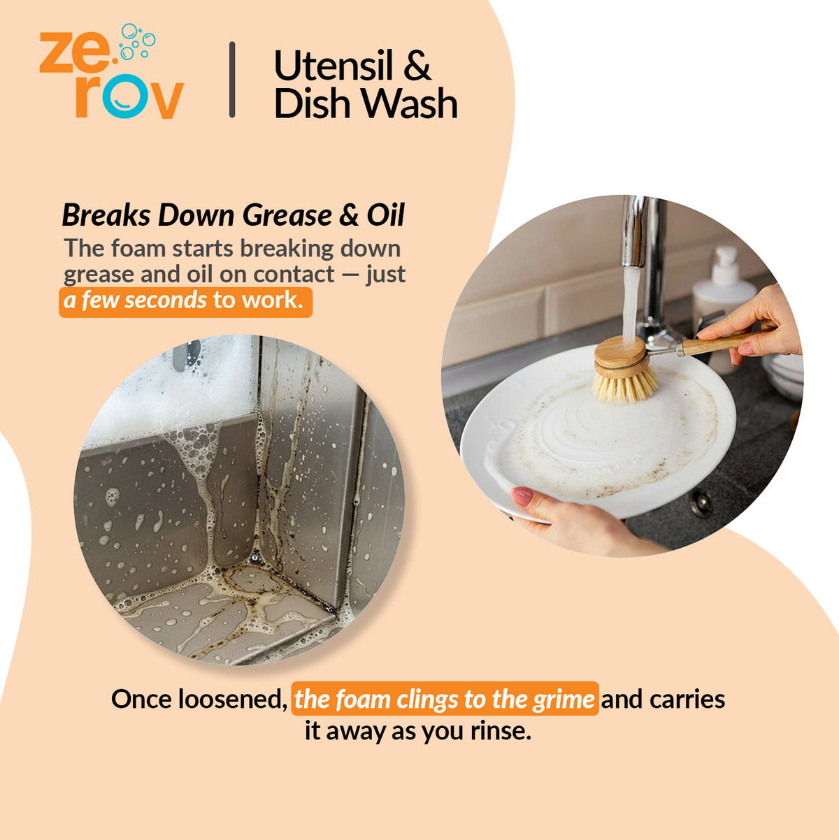 Zerov Utensil & Dish Wash