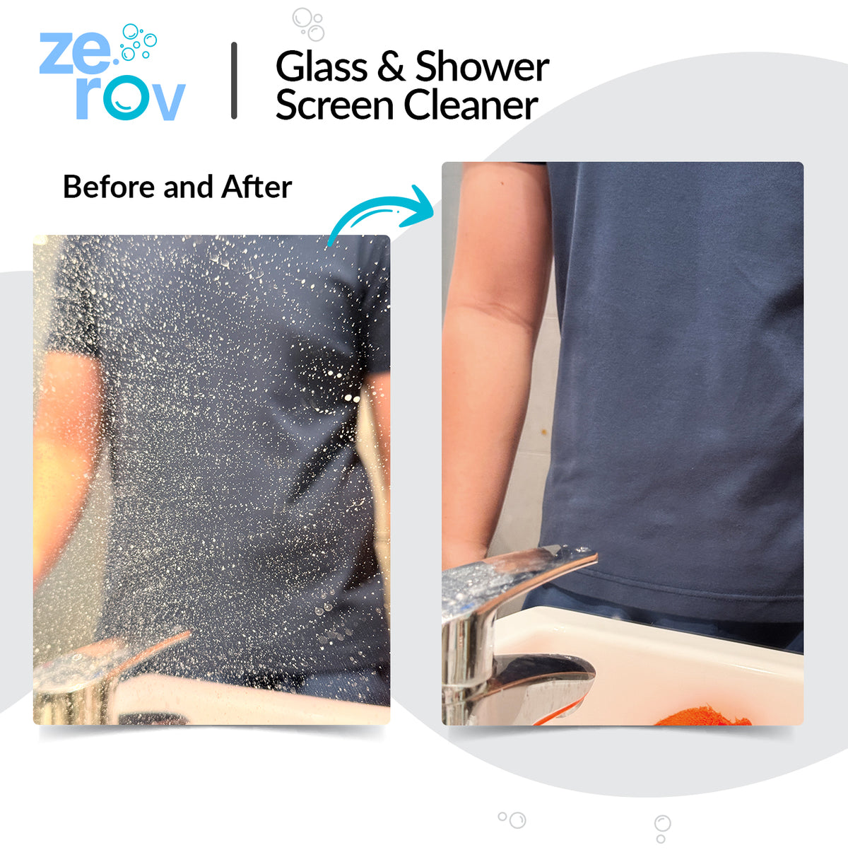 Zerov Glass & Shower Screen Cleaner