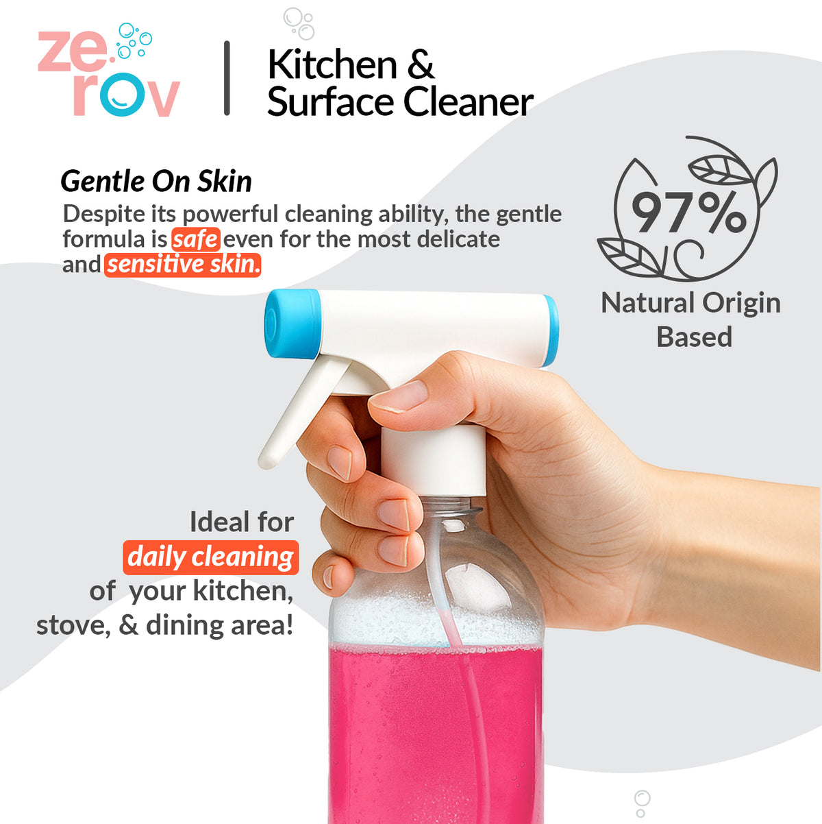 Zerov Kitchen & Surface Cleaner