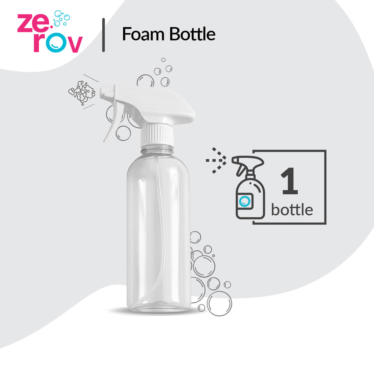 Zerov FOAM Spray Bottle 500ml