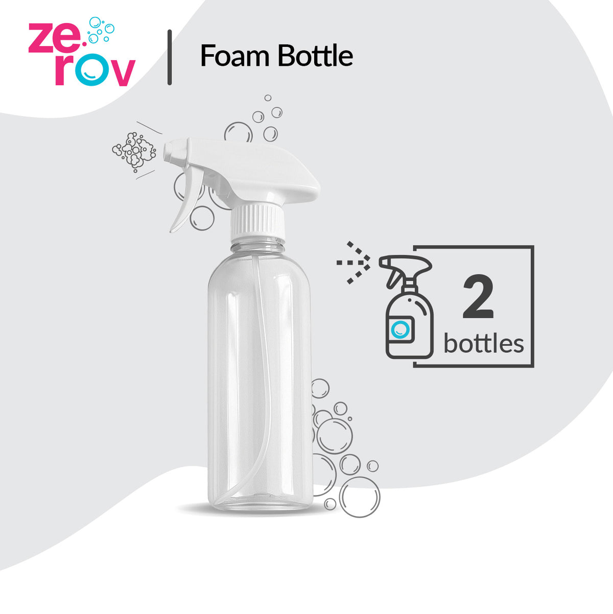 Zerov FOAM Spray Bottle 500ml